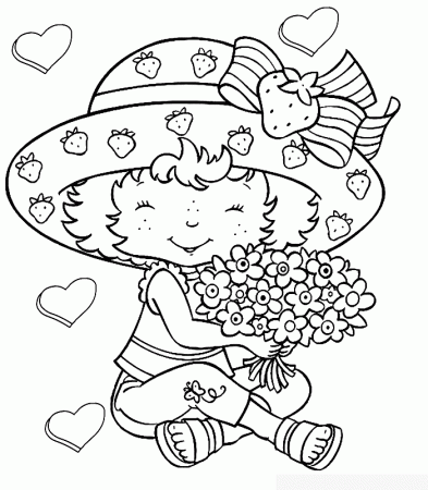 valentine coloring pages free | Coloring Picture HD For Kids 
