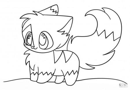 Get This Kawaii Cute Animal Coloring Pages !