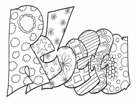 REBECCA - Two Free Printable Coloring Page — Stevie Doodles