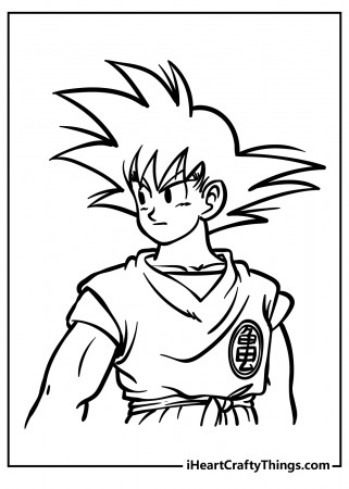 Printable Goku Coloring Pages (Updated 2022)