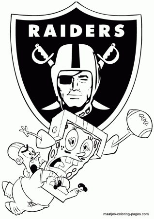 oakland raiders coloring pages - High Quality Coloring Pages