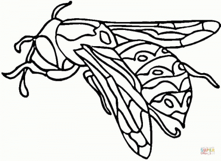 Wasp coloring pages | Free Coloring Pages