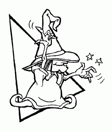Kids-n-fun.com | 22 coloring pages of Witches