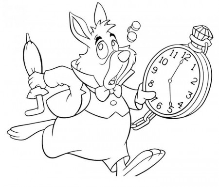 click the alice in wonderland pin up style coloring pages. tweedle ...
