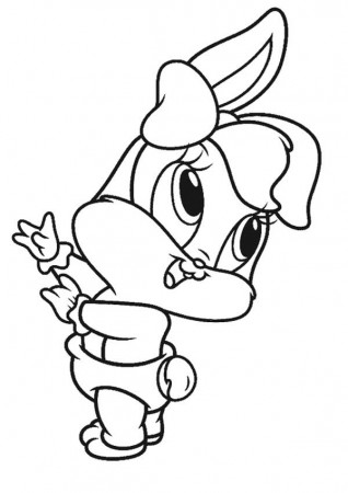 12 Pics of Baby Looney Tunes Lola Bunny Coloring Pages - Baby Lola ...