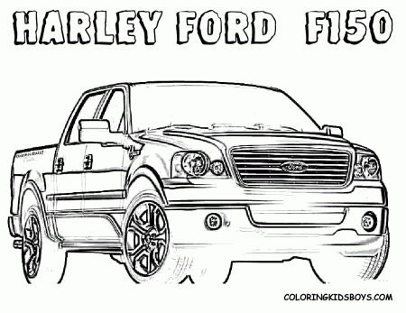 Old Ford Truck Coloring Pages - High Quality Coloring Pages