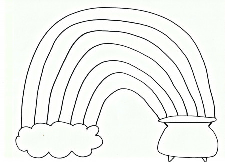 Best Photos of Free Printable Rainbow Coloring Pages - Rainbow ...
