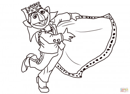 Count Von Count Dracula coloring page | Free Printable Coloring Pages