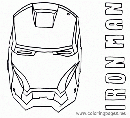 Iron Man Coloring Pages | Forcoloringpages.com