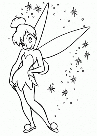 Tinkerbell Coloring Pages | Free Coloring Pages