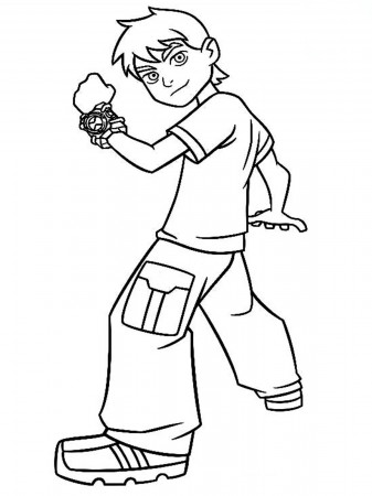 Ben 10 Printable - Coloring Pages for Kids and for Adults