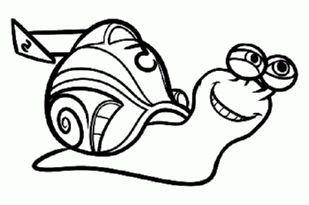 Turbo free to color for children - Turbo Kids Coloring Pages