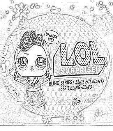Coloring Pages Lol Dolls