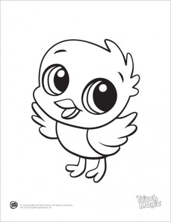 cute bird coloring page - Clip Art Library