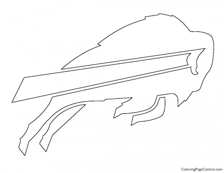 NFL Buffalo Bills Coloring Page | Coloring Page Central