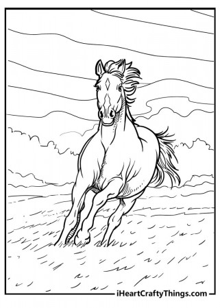 40 Horse Coloring Pages - 100% Free (Uploaded 2023)