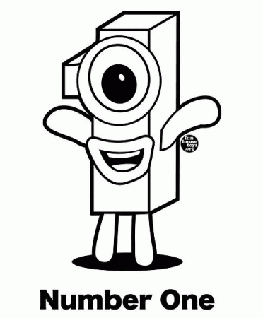 Numberblocks Coloring Pages - Coloring Pages For Kids And Adults