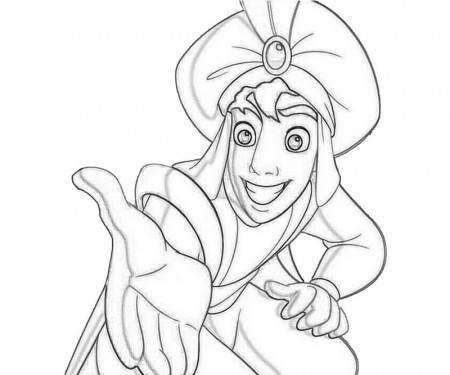 Aladdin | Coloring pages wallpaper