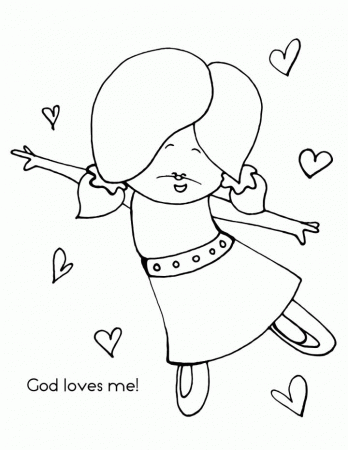 Cheerful Giving Coloring Page - Coloring Pages For All Ages