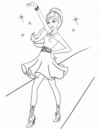 drawing of barbie easy - Clip Art Library
