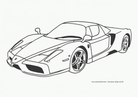 enzo-ferrari-coloring-page-letmecolor-487415 « Coloring Pages for ...
