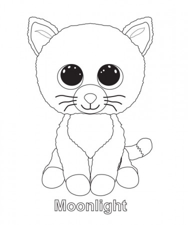 Coloring Pages Beanie Boos