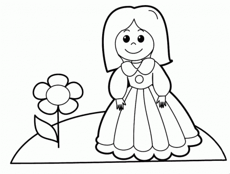 baby doll coloring pages - High Quality Coloring Pages