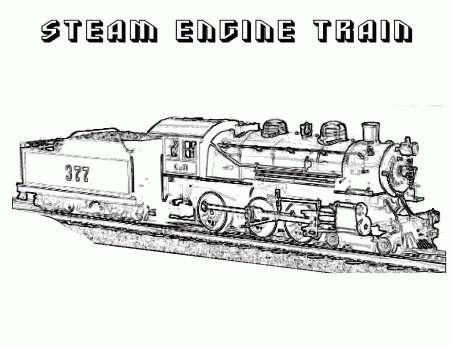 47 Best and Free Printable Train Coloring Pages - Gianfreda.net