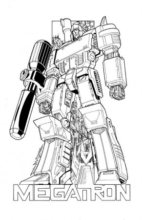 Transformer coloring pages | Transformers, Coloring ...