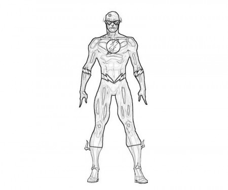 the flash superhero coloring pages - VoteForVerde.com