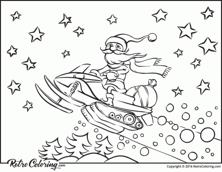 Christmas Coloring Pages Archives - RetroColoring