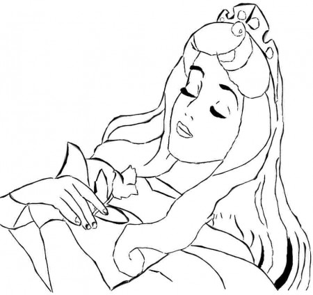 Sleeping Beauty Coloring Pages | 360ColoringPages