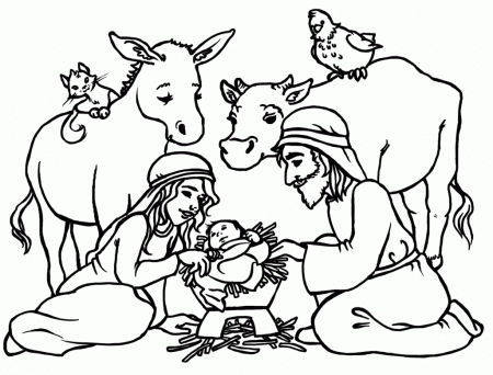 Coloring Pages Of Ba Jesus Coloring Pages Coloring Pages For ...