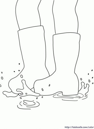 11 Pics of Rain Boots Coloring Pages Printable - Rain Boots ...