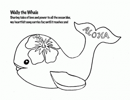 Best Photos of Aloha Coloring Pages - Hawaiian Animal Coloring ...