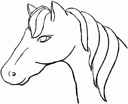 Baby Horse Coloring Pages To Print - Coloring Page Photos
