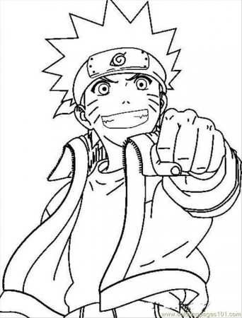 Naruto Coloring - Coloring Pages for Kids and for Adults