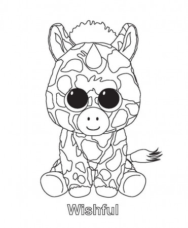 Beanie Boo Coloring Pages | Lily Jo | Pinterest | Beanie Boos ...