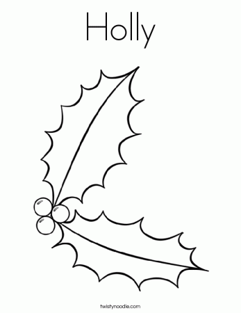 December Coloring Pages - Twisty Noodle