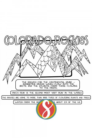 Free Colorado Coloring Pages — Stevie ...