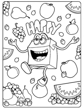McDonalds Happy Meal Coloring and Activities Sheet 01 – Kids Time