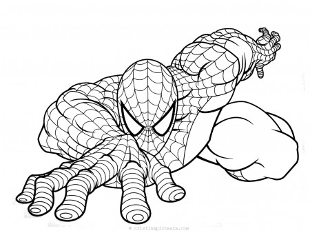 Spiderman Coloring Pages - Far From Home Coloring Sheets