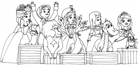 Clover Sofia The First Coloring Pages - Coloring Pages For All Ages
