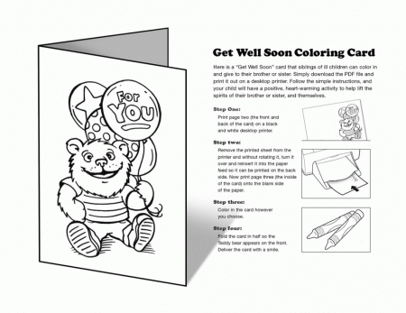 get-well-soon-coloring-card-517267 Â« Coloring Pages for Free 2015