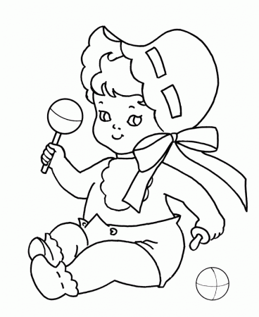 Baby - Coloring Pages for Kids and for Adults