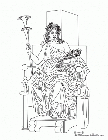 GREEK GODDESSES coloring pages - Coloring pages - Printable ...