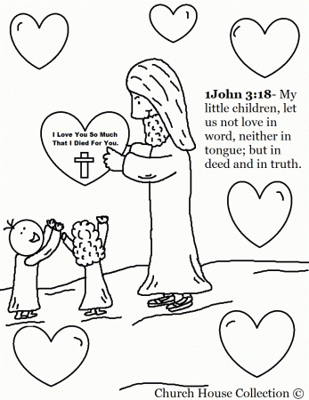 5 Best Images of Love Others Jesus Printables - Sunday School ...