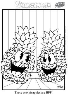 Hawaiian Pictures To Color - Coloring Pages for Kids and for Adults