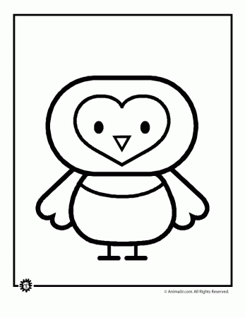 9 Pics of Cute Owl Animal Coloring Pages - Cute Baby Owl Coloring ...