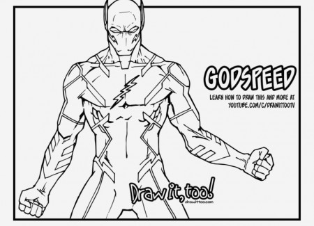 Flash Character Coloring Pages As The Fun Entertainment - Theseacroft